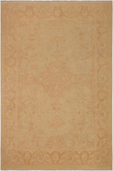 handmade Traditional Kafkaz Lt. Green Brown Hand Knotted RECTANGLE 100% WOOL area rug 9 x 12